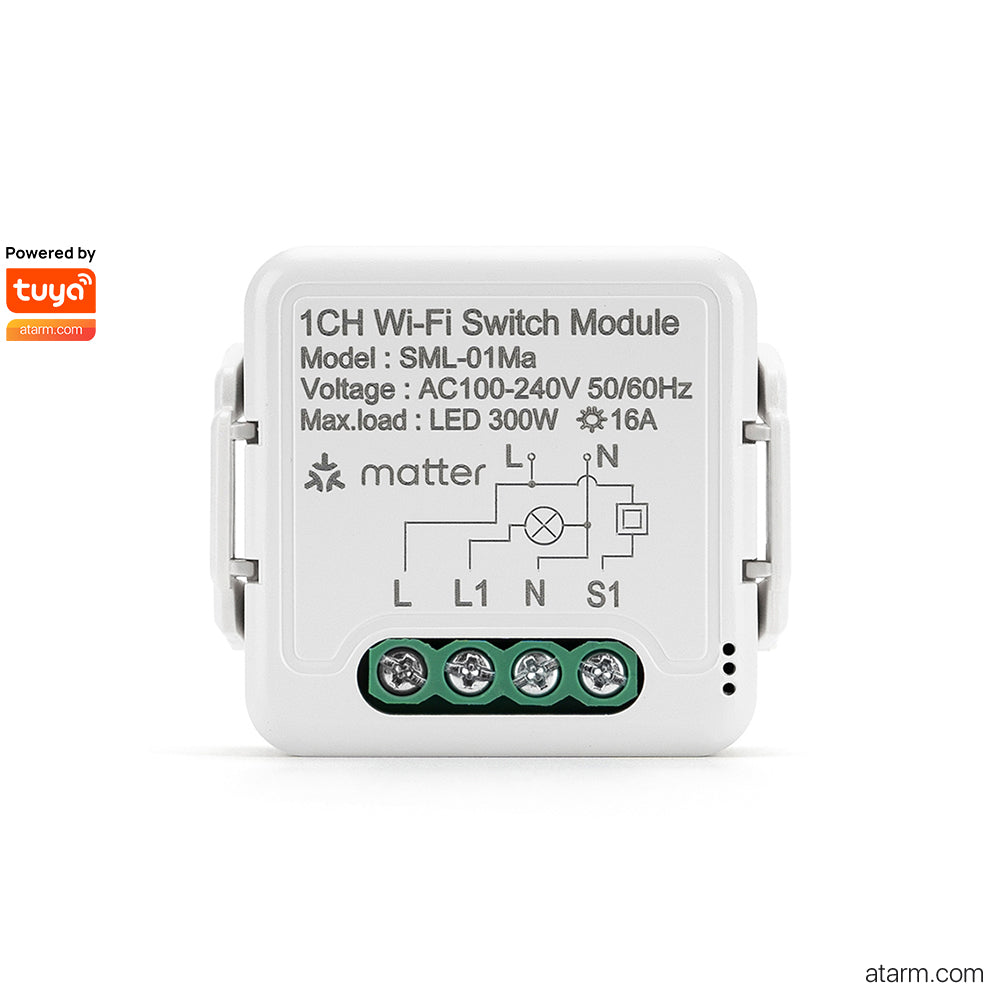 Module d'interrupteur Wi-Fi Matter SML-01Ma 1 canal