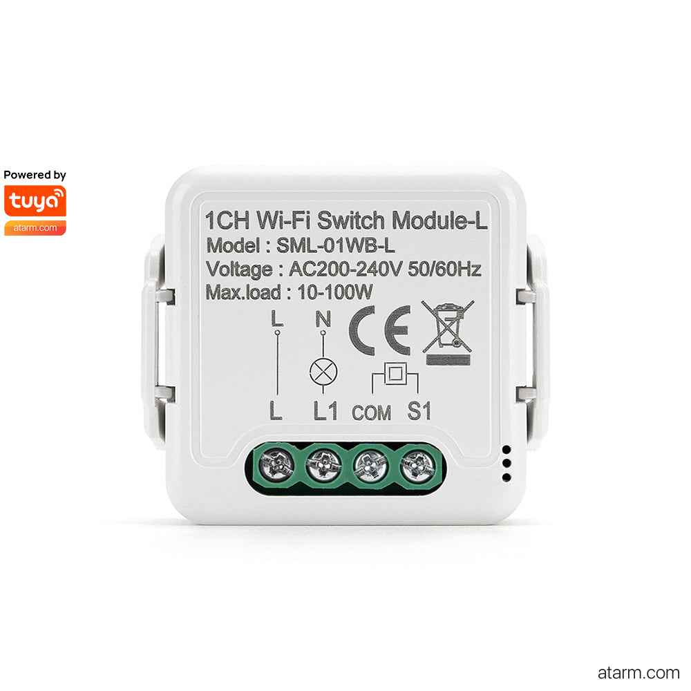 Module interrupteur Wi-Fi 1 canal sans neutre SML-01WB-L