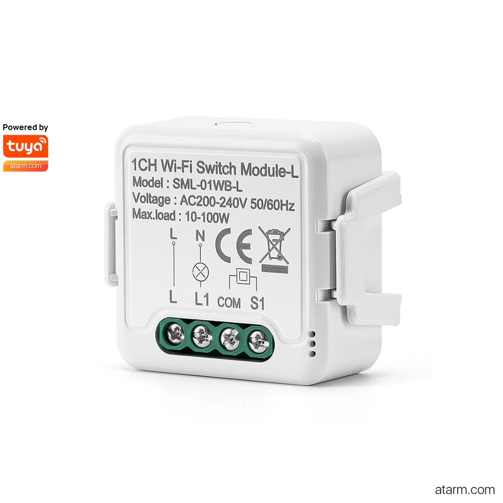 Module interrupteur Wi-Fi 1 canal sans neutre SML-01WB-L